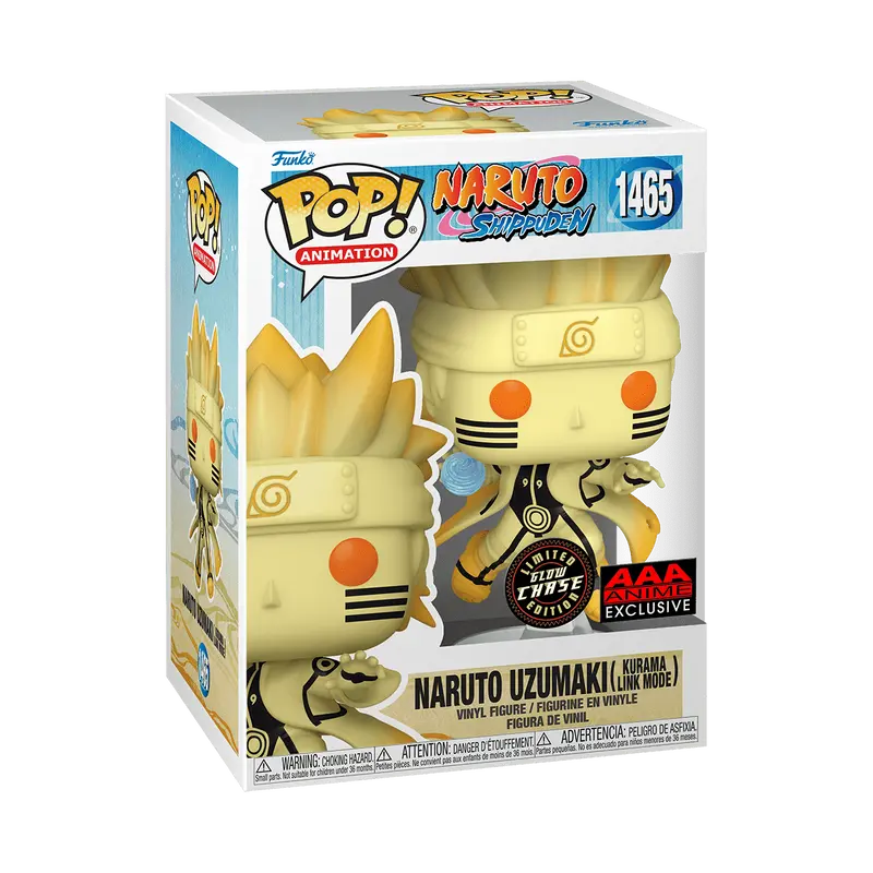 POP Animation: Naruto Shippuden - Naruto CHASE (Kurama Link Mode) AAA Anime Edition