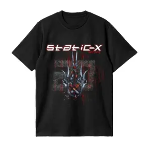 Static-X Bled For Days Classic Nu Metal Graphic Unisex T Shirt HY5101