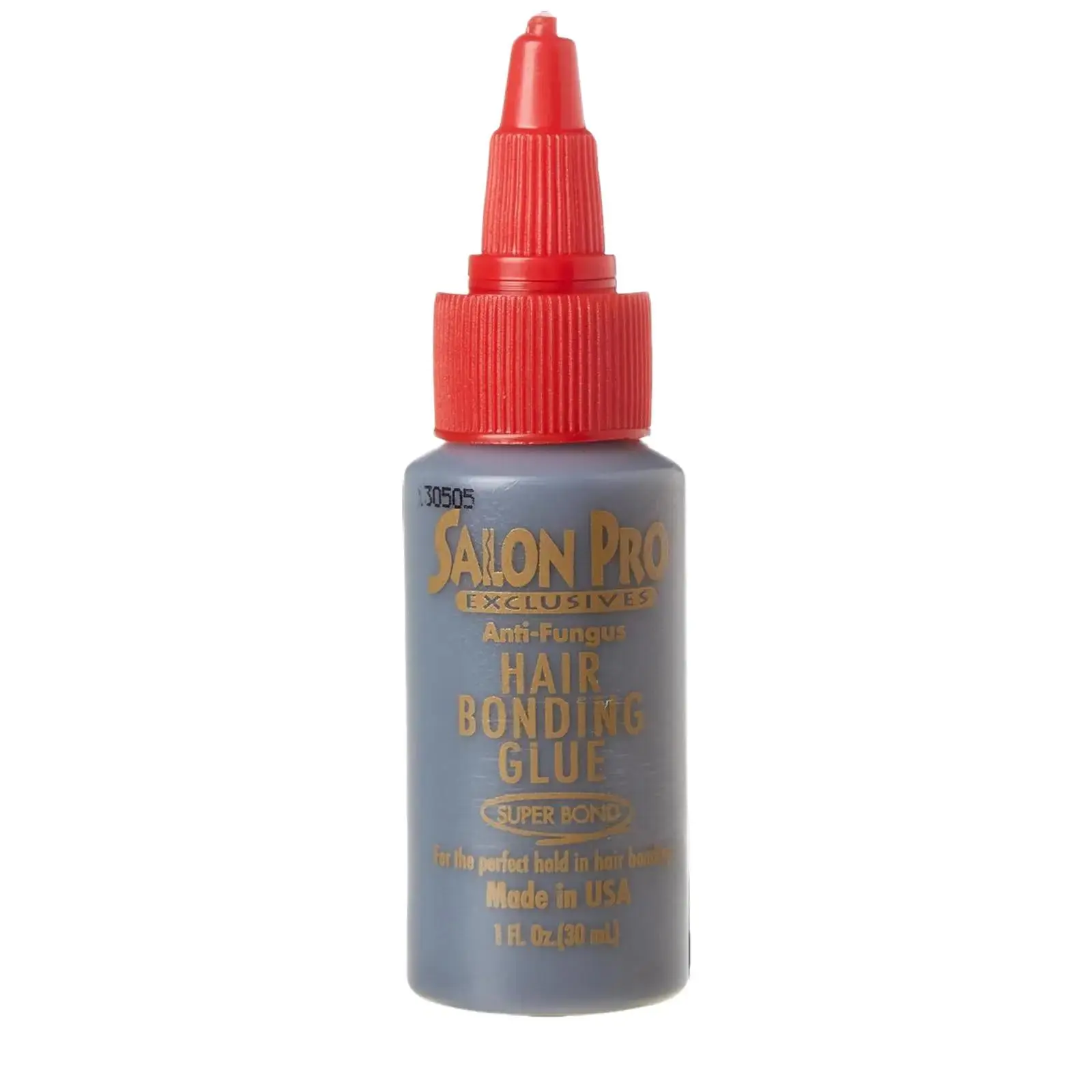 Salonpro Black Hair Wig Extension Bonding Glue, 1 Oz - Anti-Fungus formula, for the perfect hold, super bond.