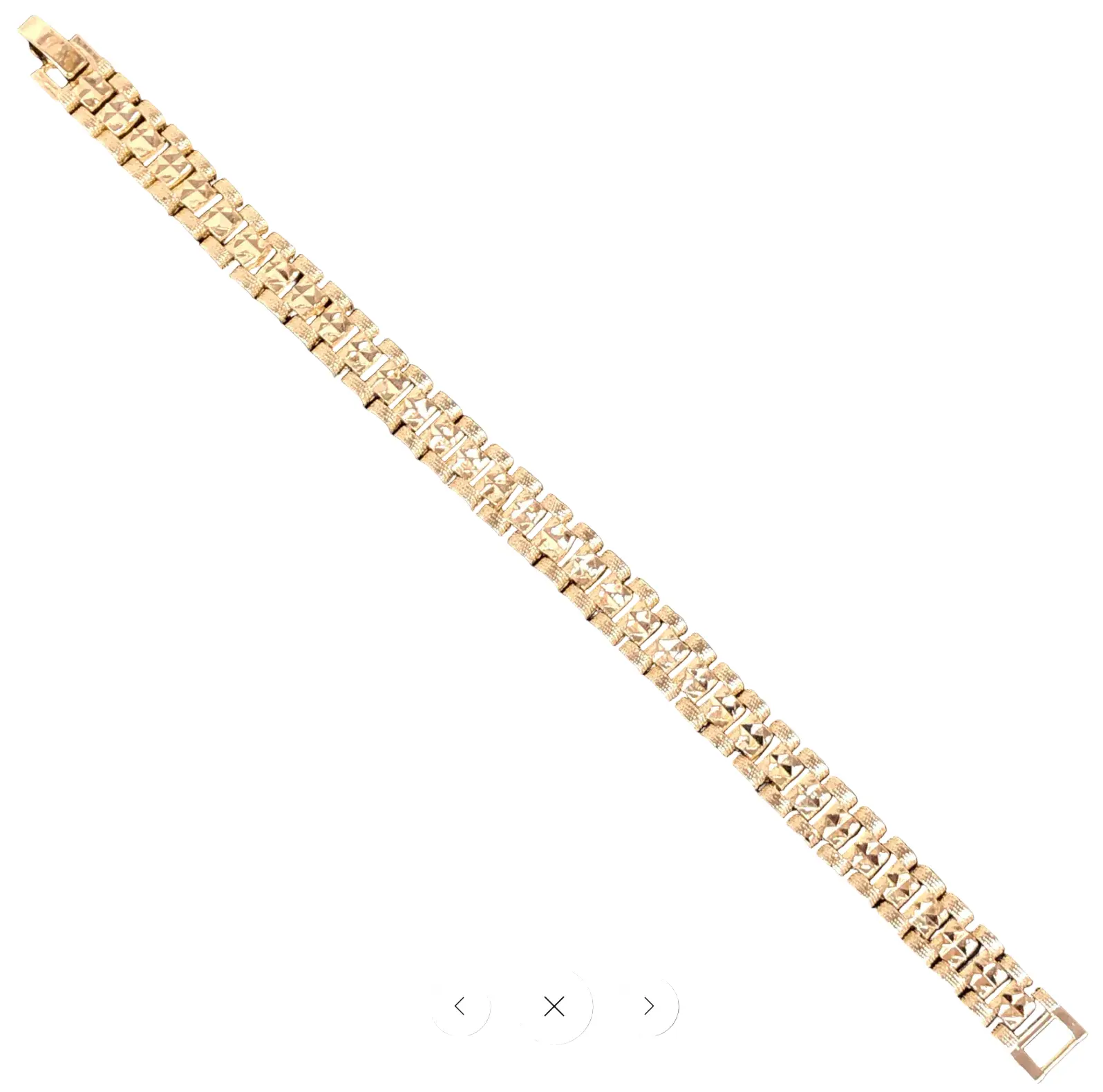 Gold Filled Parisian R*lex Bracelet
