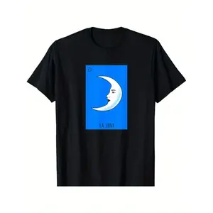 Mexican Lottery La Luna Moon Game T Shirt