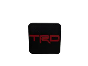 2” Hitch Cover For Toyota’s. Carbon fiber look. (Multiple Colors)