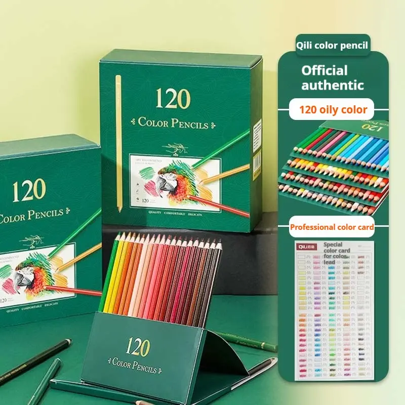 Professional Oil-Based Colored Pencils Set for Art Students, High-Quality Lead Core, Master-Level Drawing Kit, Ideal for Artists, Coloring Pencils