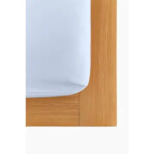 Organic Cotton Percale Bedding | Morning Blue