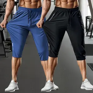 Men's 2-Pack Quick-Dry Casual Shorts Summer Outdoor - Camping Shorts Moisture-Wicking Lightweight Fabric - Hiking Shorts Running Gear