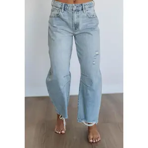 Sammie Hidden Jeans - Vintage Light Wash