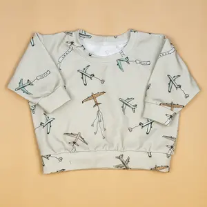Valentine Airplane Pullover (0/3m only)