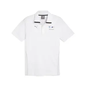 PUMA Mens Bmw M Motorsport Shirt Casual Casual - White PUMA Mens Bmw M Motorsport Shirt Casual Casual - White
