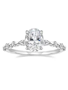 Eternal Embrace Promise Ring Wedding Ring Engagement Stacking Ring Elegant Bridal Set Copper Material Zircon Ring Jewelry Copper Strap Stackable