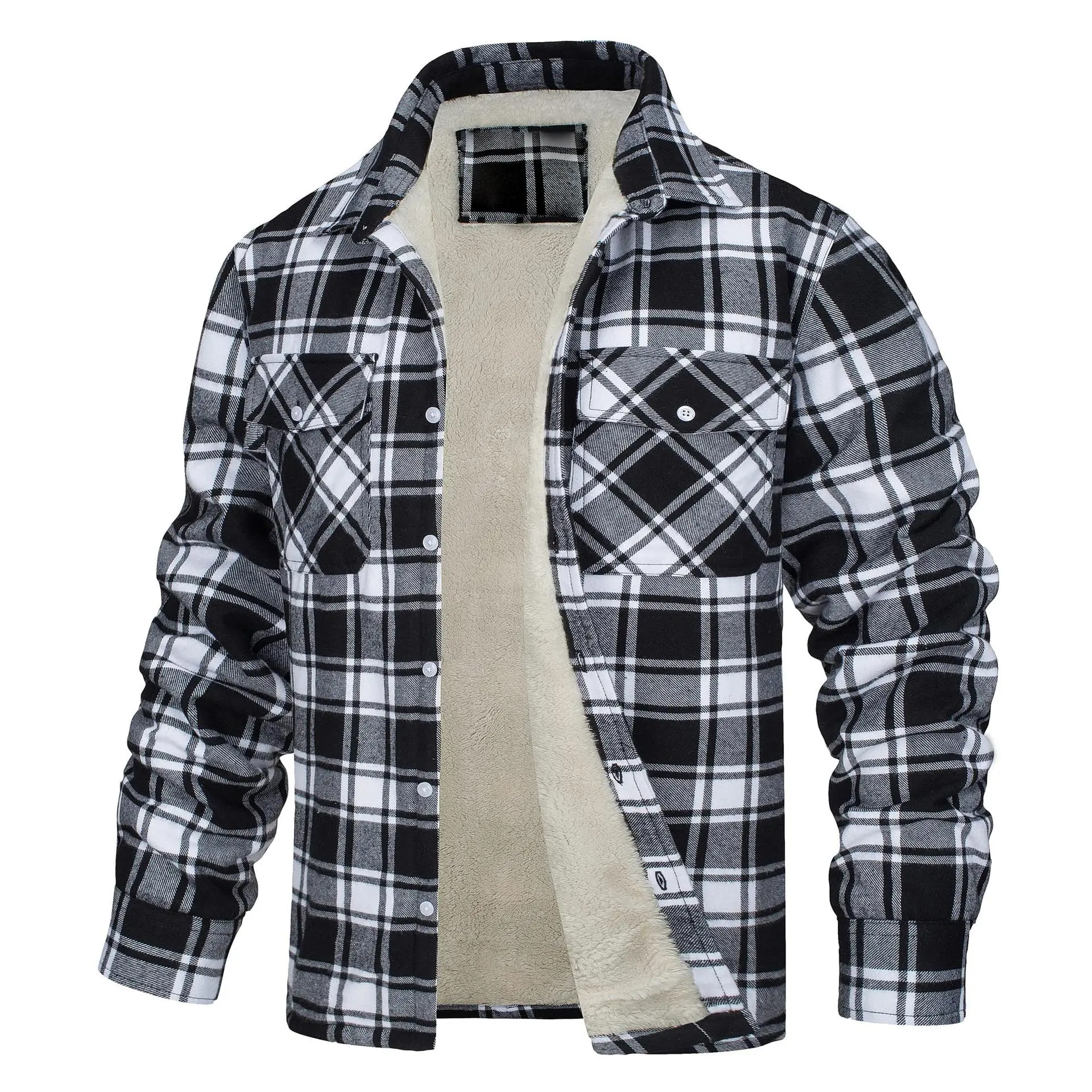 black and white grid