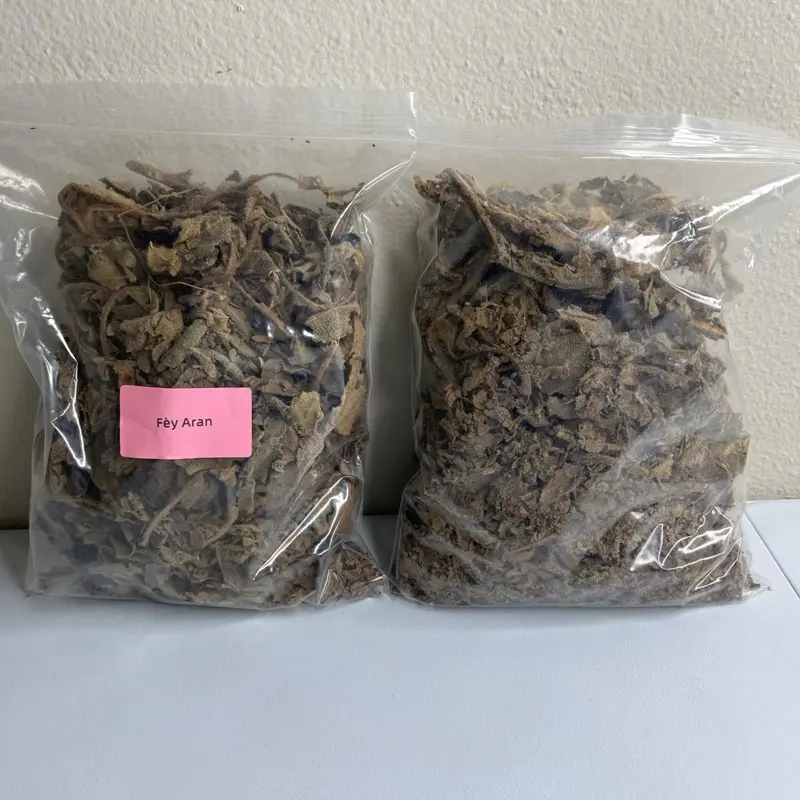 Fèy Aran Lakay Natural Herbal Tea Blend, Sugar-Free Caffeine-Free Tea Beverage