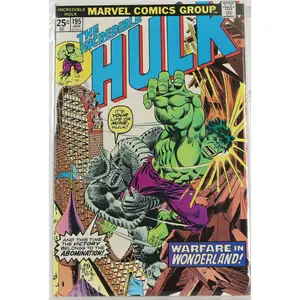 Hulk #195 - High Grade!