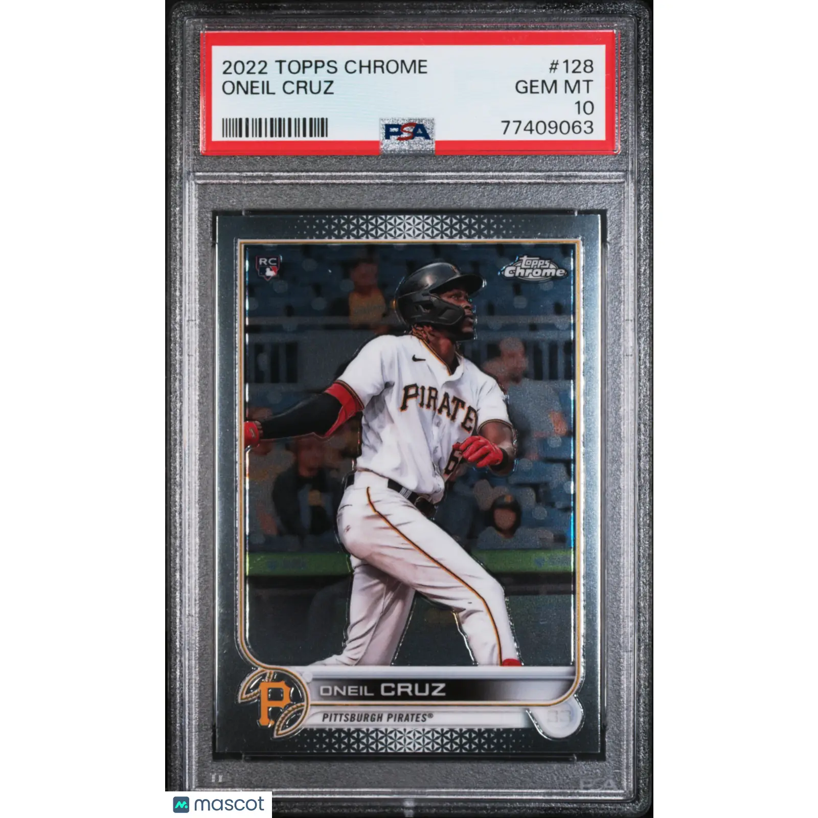 Oneil Cruz PSA 2022 Topps Chrome #128 10