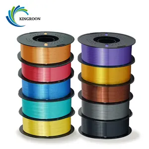 KINGROON 10KG Silk  PLA Filament, 1.75MM 3D Printing Filament, Size Precision+/- 0.03mm, Suitable For Most 3D Printers，Christmas gift