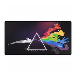 Eve Evolution Pokemon Desk Mats, Anime Design - Gaming Mouse Pad, Office Desk Accessories, Large Desk Pad, Desk Blotter, Desk Protector