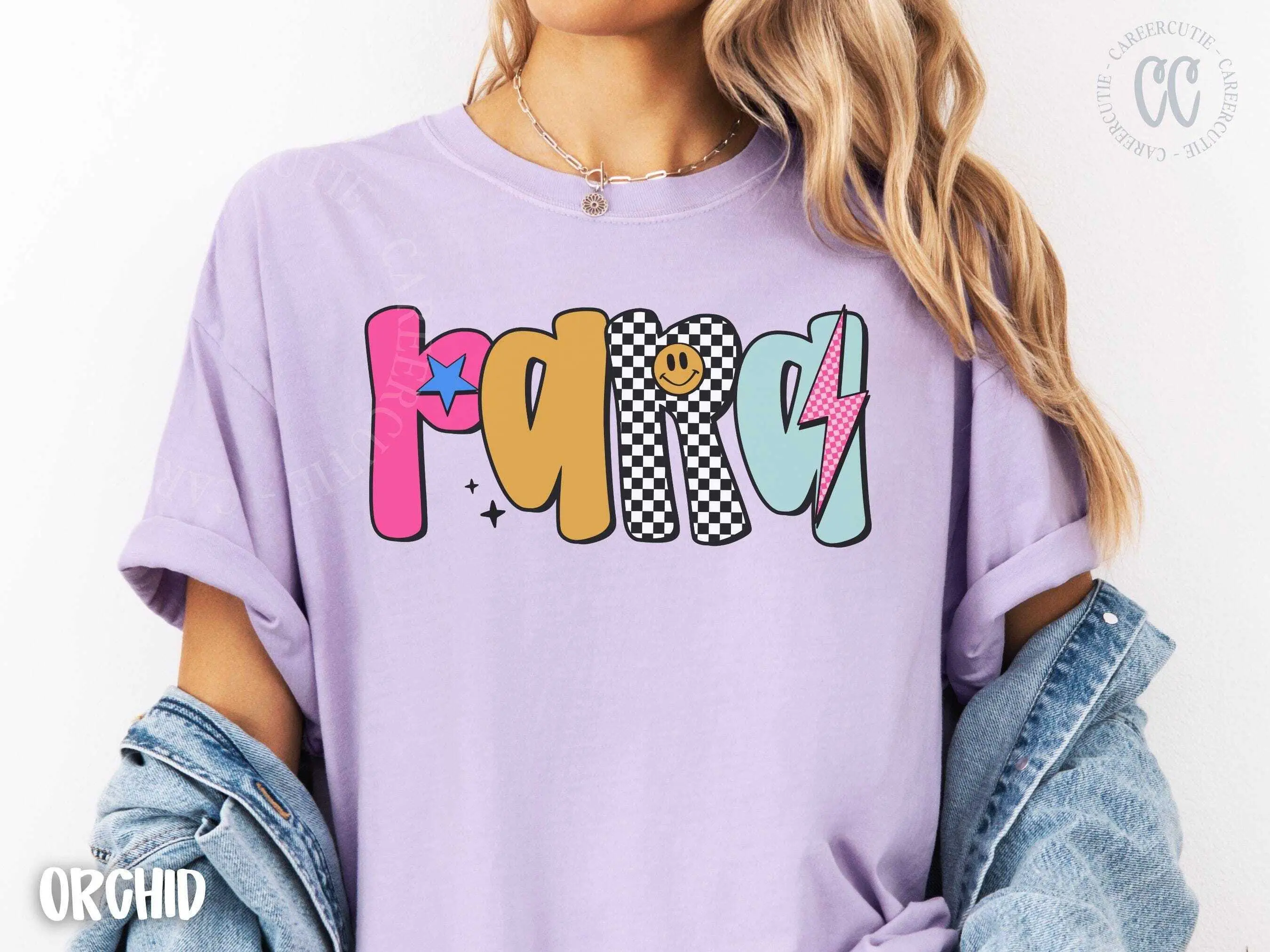 Comfort Colors Paraprofessional Shirt,Para Tshirt, Back to School Shirt for Paras, Paraprofessional Graphic Tee Fabric Top Womenswear Fit Medium Summer