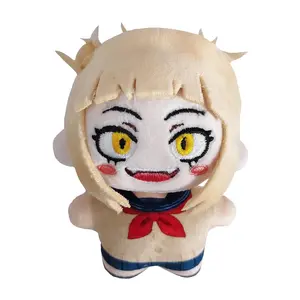 MHA Anime Toys Midoriya Izuku Bakugou Katsuki Plush Keychain Himiko Toga Figure Cosplay dolls Cartoon Himiko Toga Plushies Gift