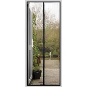 Screen Door, Optional Sizes Door Mesh Screen, Quick Closure,Loop Fully Sewn Easy Install Door Screens with Magnets(Fits Doors Up to 46"x95")