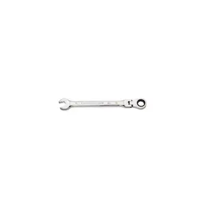 Gearwrench KD86713 13 mm Flexible 12-Point Ratcheting 90-Tooth Combination Wrench, Full Polish Chrome