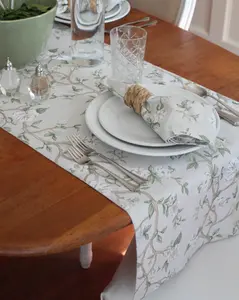 Camellia Floral Table Runner