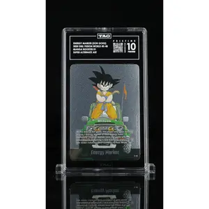 2025 Dragonball Super Fusion World • Manga Booster 01 • Energy Marker (Son Goku) • #E-48 • Super Alternate Art • TAG 10 Pristine, Score: 994 • W8354126 • Population 1