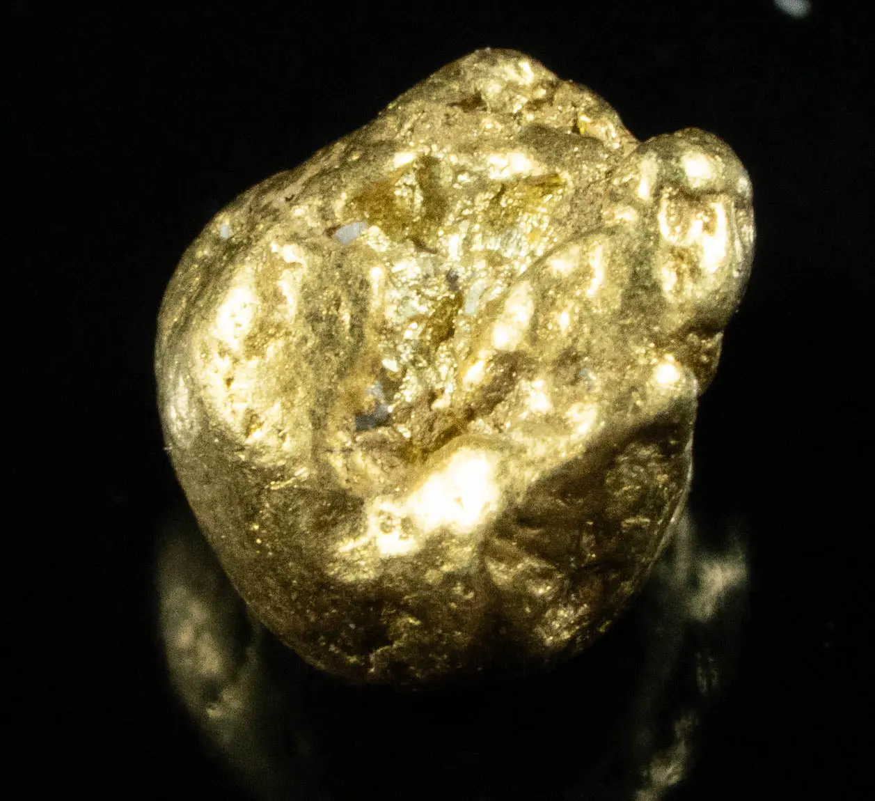 #133 Alaskan BC Natural Gold Nugget .77 Grams Genuine