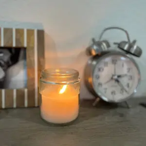Beeswax peppermint scented candles