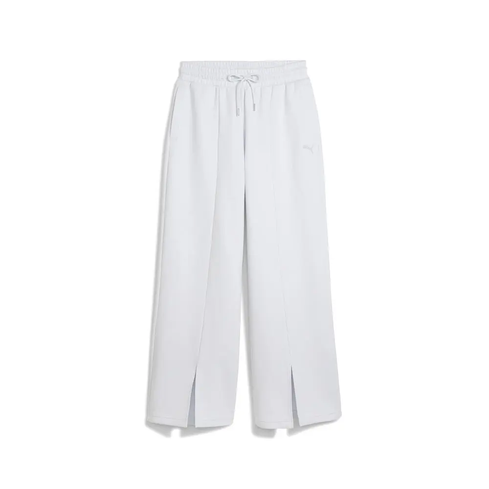 PUMA Womens Wardrobe Essentials Relaxed Pants Casual - Grey