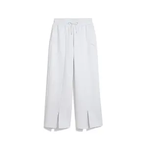 PUMA Womens Wardrobe Essentials Relaxed Pants Casual - Grey