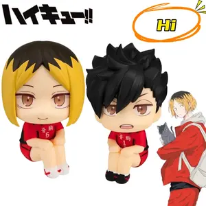 Haikyu Kozume Kenma Kuroo Tetsurou Q Edition Figure Model Statue Creative High Value Cartoon Doll Car Desktop Ornament Boy gift