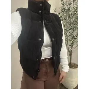 Whitney Puffer Vest (Black)