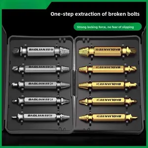 Striped & Broken Screw Remover – Heavy-Duty Extractor Set for Bolts & Screws