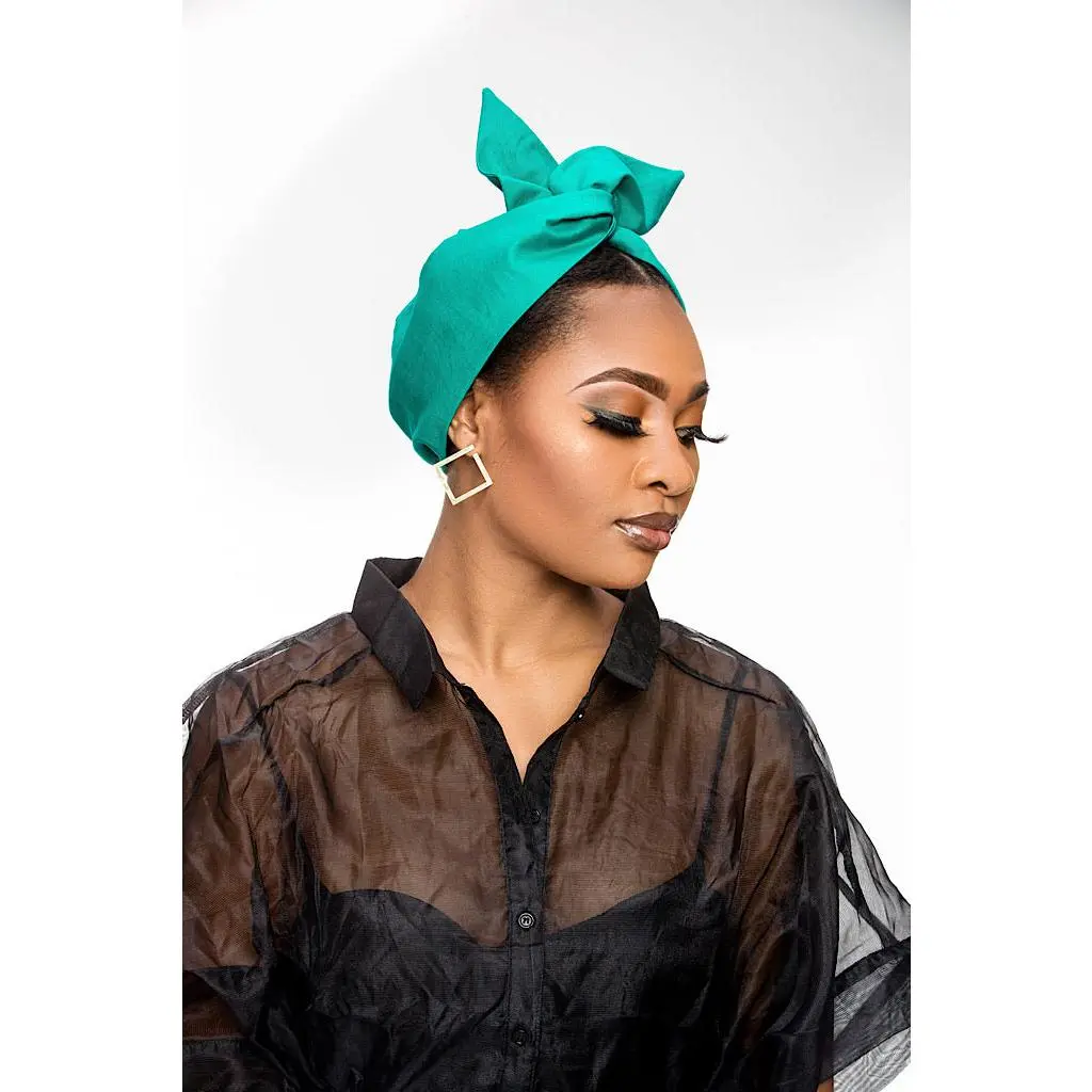 Teal Wire Headband