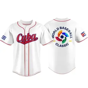 Cuba Team 2026 World Baseball Classic Jersey Shirt