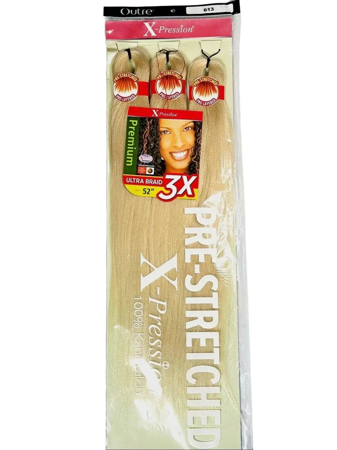 Outre 3X X-pression Pre-Stretched Braid 52" Outre 3X X-pression Pre-Stretched Braid 52"
