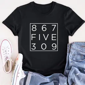 Retro 80's, Funny Music Shirt,Tommy Tutone,Music Lover Shirt,Music Gift,Retro Gift Shirt,Funny Gift Shirt Cotton t0407