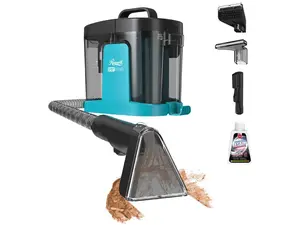 Rosewill Multi-Purpose Portable Carpet and Upholstery Spot Cleaner, Powerful Suction 17 Kpa Spot Cleaner, Car and Auto Detailer, Stain/Spot Remover; Versatile Use: Carpet, Sofa, Pet Hair Use - Teal