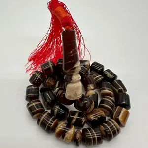 Natural Indonesian Sumatra Amber 52.5g Tasbeeh Tesbih Tasbih 33 Praying Beads Islamic