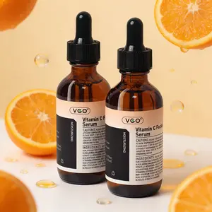 VGO Vitamin C Facial Serum 30ml/60ml soothes skin, suitable for all skin types, rich in retinol and other skincare elements, and has additional benefits such as youthful Hydrate , brightening skin tone, and daily skincare. Sensitive Intensive