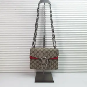 Pre-owned Canvas Crossbody Bags Gucci Dionysus Bag GG Coated Medium