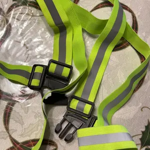 Reflective Safety Vest (2pcs) - High Visibility Vest Adjustable Straps for Outdoor Jogging, Cycling, Walking and Riding,TikTokShopBlackFriday