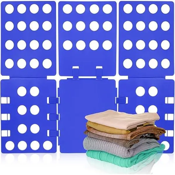 T Shirt Folding Board T Shirt Clothes Folder Laundry Organizer Durable Tool Plastic Easy and Fast Folding Board for Kid Children and Adult