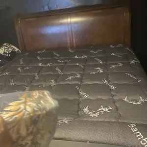 【BEDLORE】Bamboo Mattress Topper, Thick Pillow Top Mattress Pad with Stretchable Deep Pockets (Fits 6–18 Inch Mattresses), Soft & Breathable, Ideal for Bedroom & Home Use