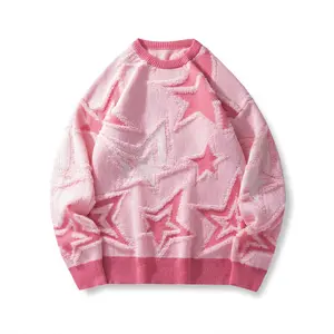 2026 #SummerVibes Spring Autumn Winter Minimalist Versatile Stylish Unisex Trendy High-End Casual Commuter Polyester Fiber Knit Pullover Sweater