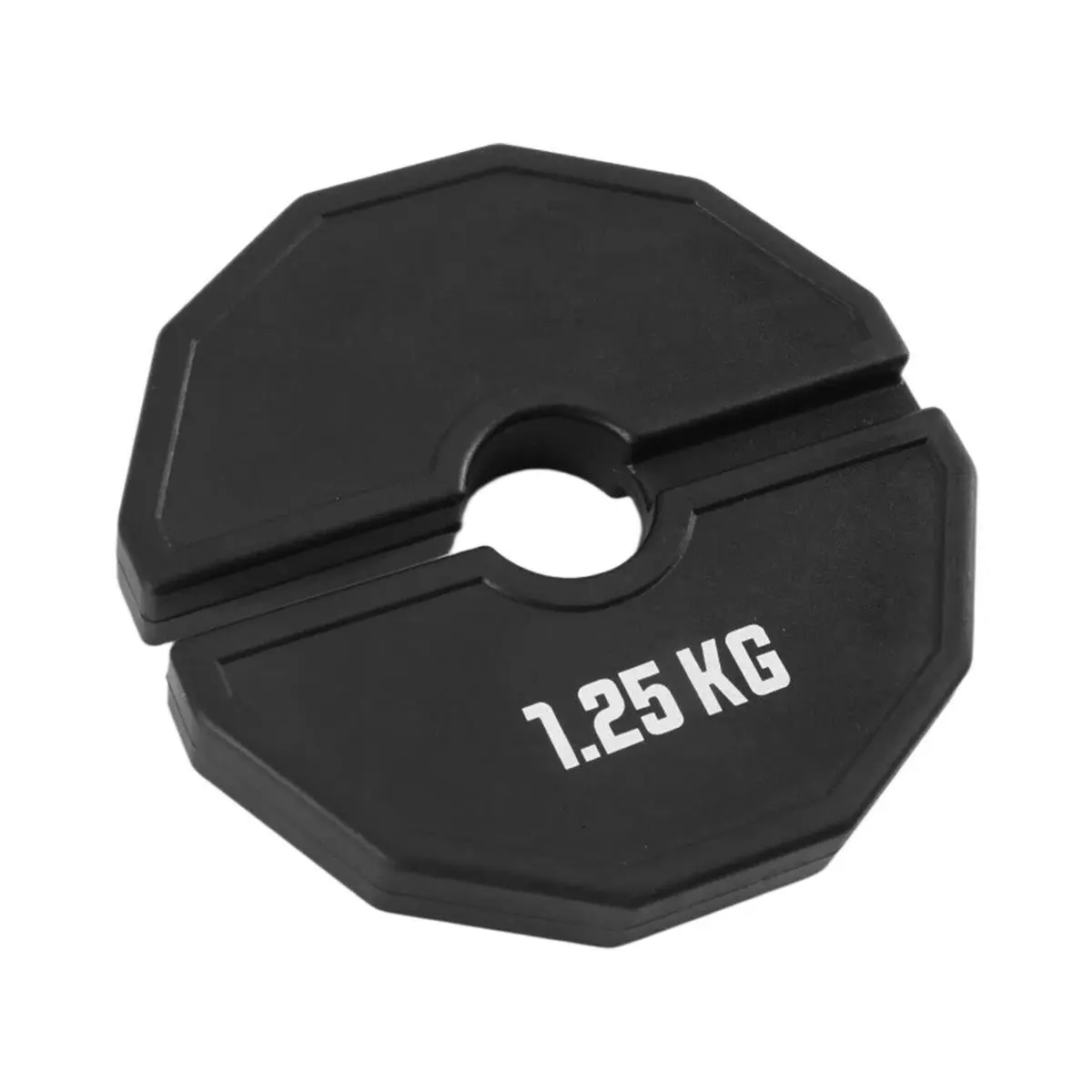 Gym Micro-Plates Dumbbell Fractional Weight Plate Rubber Fractional Weight Plates Add-on Change Black 1.25kg