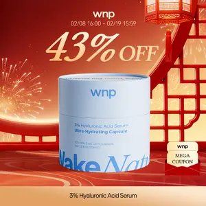 [WNP Official] Ultra-Hydrating Serum -Vegan|4D Hyaluronic Acid Tubes*100|Hydrate| 3%Hyaluronic Acid Glass Skin Single-Use Vials SkincareComfort Hyaluronic Acid