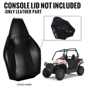 New Seat Cover Leather Fit For 2008+ Polaris RZR 570 800 900,Replacement All Weather Seat Cover Upgraded Version