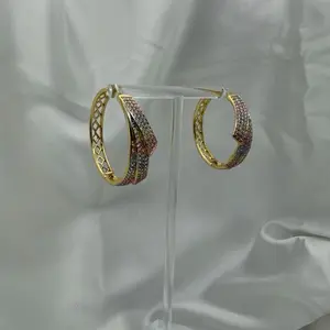 Tri-Color Gold Ring, Stylish Everyday Wear Jewelry for Women