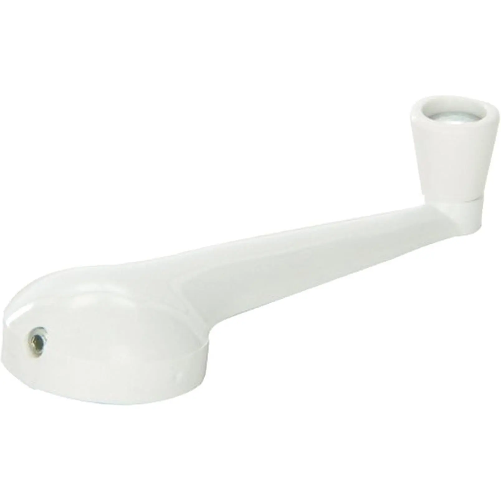 RP-6795 White Elevating Crank Handle for Cars/Motorcycles, Engine & Transmission Repair Tool, Adjusts Height, Includes Set Screw, With Manufacturer Warranty