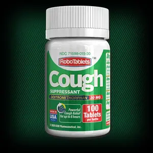 Robocough - RoboTablets - 1 bottle - Weight: 1.00 Ounces